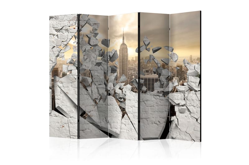 Tilanjakaja City Behind The Wall 225x172 - Artgeist sp. z o. o. - Sisustustuotteet - Tilanjakaja & sermi
