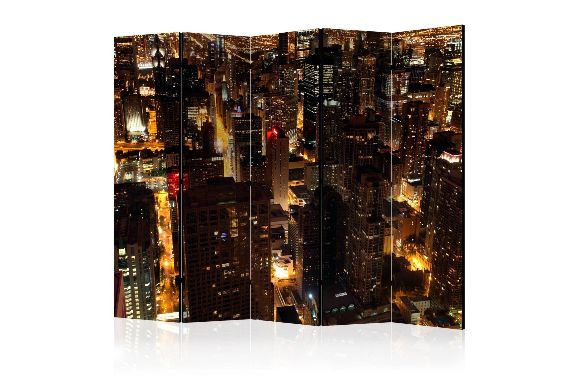 Tilanjakaja City by night - Chicago, USA II 225x172 - Artgeist sp. z o. o.