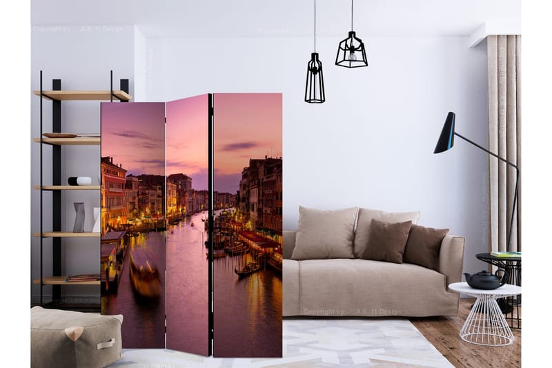 Tilanjakaja City of Lovers, Venice by Night - Artgeist sp. z o. o. - Sisustustuotteet - Tilanjakaja & sermi