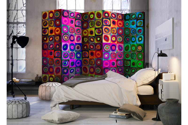 Tilanjakaja Colorful Abstract Art 225x172 - Artgeist sp. z o. o. - Sisustustuotteet - Tilanjakaja & sermi