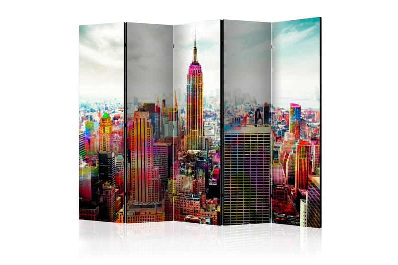 Tilanjakaja Colors of New York City II - Artgeist sp. z o. o. - Sisustustuotteet - Tilanjakaja & sermi