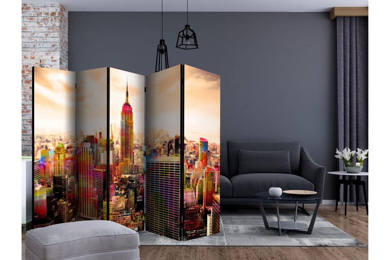 Tilanjakaja Colors of New York City III - Artgeist sp. z o. o. - Sisustustuotteet - Tilanjakaja & sermi