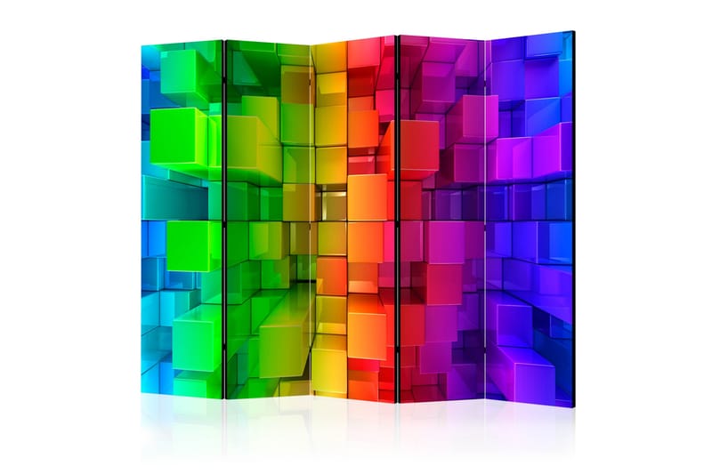 Tilanjakaja Colour jigsaw II 225x172 - Artgeist sp. z o. o. - Sisustustuotteet - Tilanjakaja & sermi