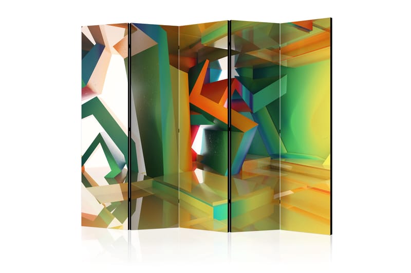 Tilanjakaja Colourful Space 225x172 - Artgeist sp. z o. o. - Sisustustuotteet - Tilanjakaja & sermi