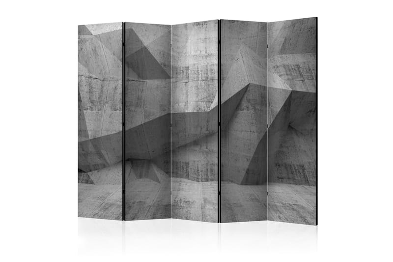 Tilanjakaja Concrete Geometry 225x172 - Artgeist sp. z o. o. - Sisustustuotteet - Tilanjakaja & sermi