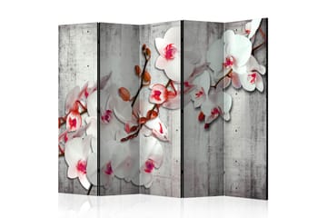Tilanjakaja Concrete Orchid 225x172 - Artgeist sp. z o. o. - Sisustustuotteet - Tilanjakaja & sermi