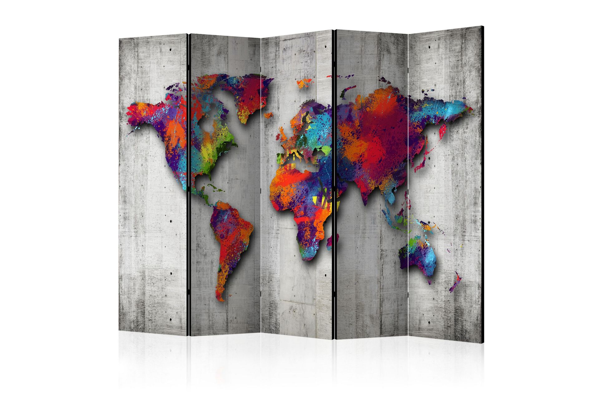 Tilanjakaja Concrete World 225x172 - Artgeist sp. z o. o. - Sisustustuotteet - Tilanjakaja & sermi