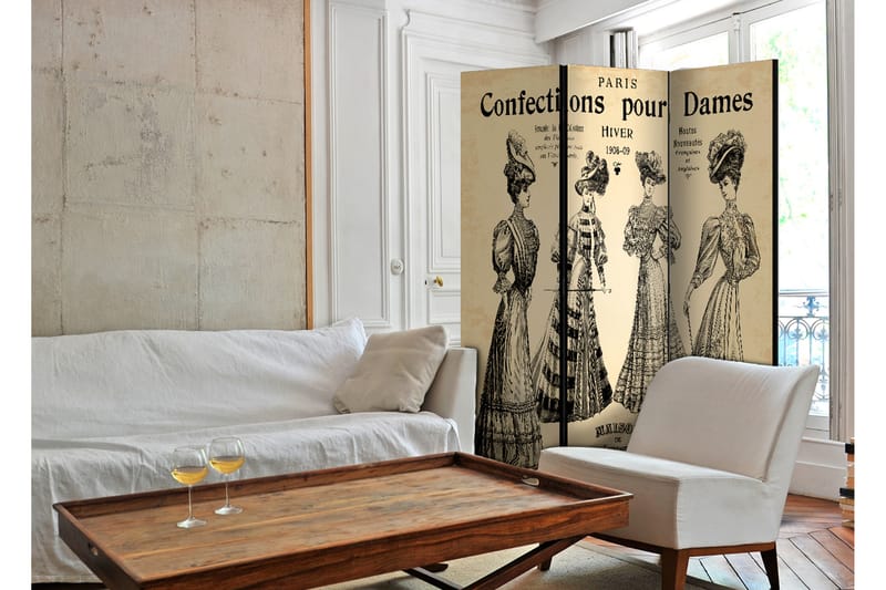 Tilanjakaja Confections Pour Dames 135x172 - Artgeist sp. z o. o. - Sisustustuotteet - Tilanjakaja & sermi