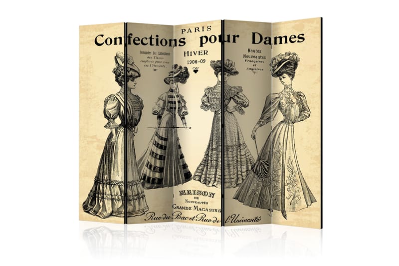Tilanjakaja Confections Pour Dames 225x172 - Artgeist sp. z o. o. - Sisustustuotteet - Tilanjakaja & sermi