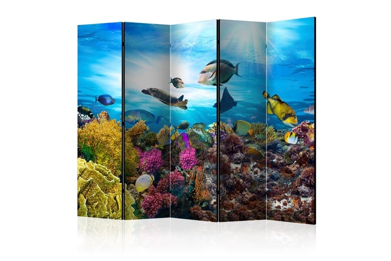 Tilanjakaja Coral reef II 225x172 - Artgeist sp. z o. o. - Sisustustuotteet - Tilanjakaja & sermi