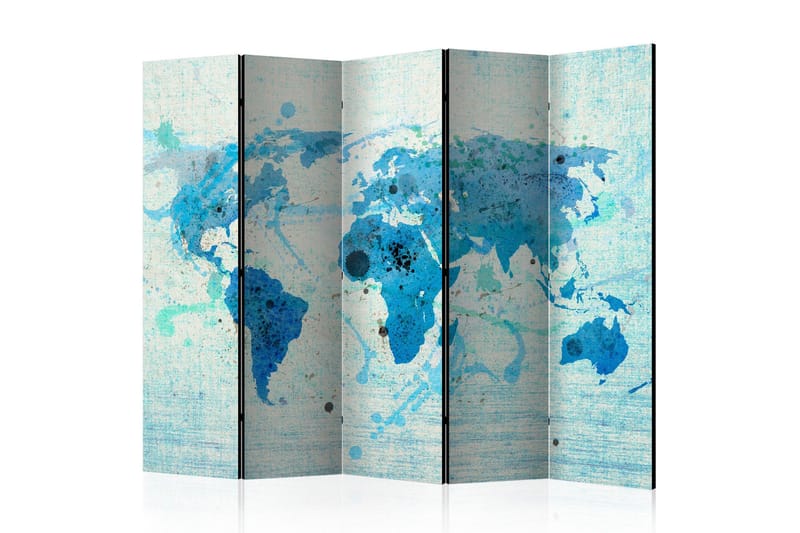 Tilanjakaja Cruising and sailing The World map II 225x, Artgeist sp. z o. o.