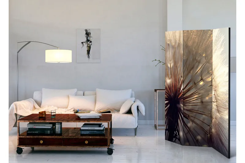 Tilanjakaja Dandelion Kiss 135x172 - Artgeist sp. z o. o. - Sisustustuotteet - Tilanjakaja & sermi