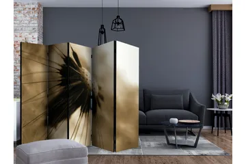 Tilanjakaja dandelion - sepia II 225x172 - Artgeist sp. z o. o. - Sisustustuotteet - Tilanjakaja & sermi