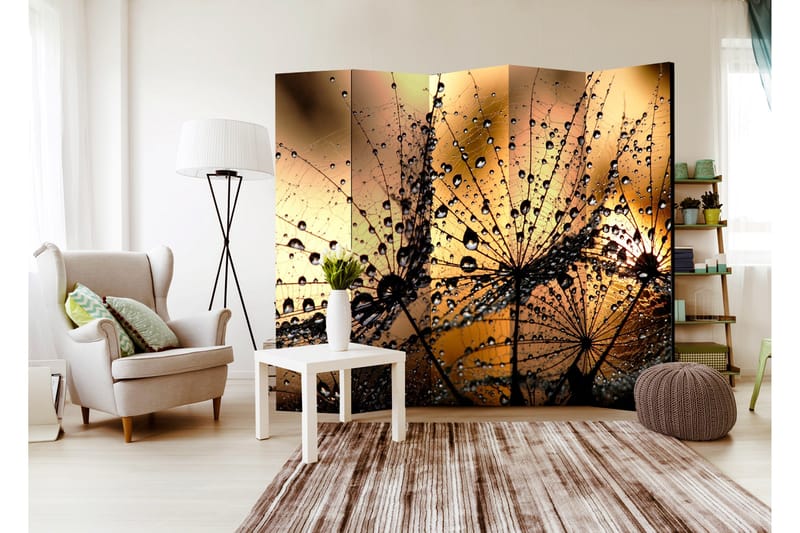 Tilanjakaja Dandelions In The Rain 225x172 - Artgeist sp. z o. o. - Sisustustuotteet - Tilanjakaja & sermi