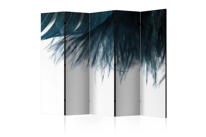 Tilanjakaja Dark Blue Feather 225x172, Artgeist sp. z o. o.