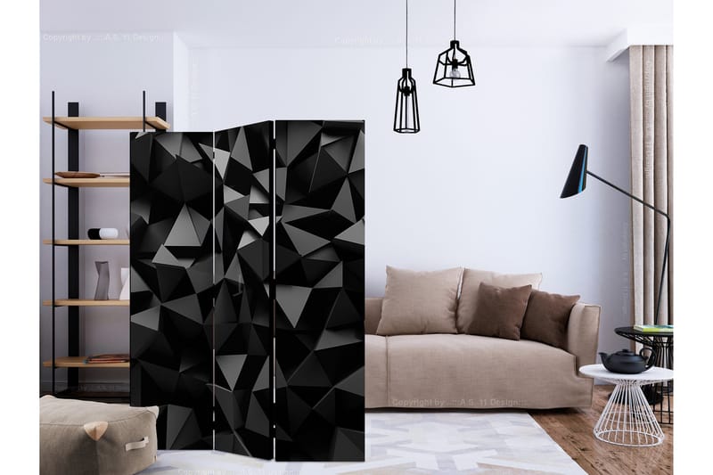 Tilanjakaja Depth of Geometry - Artgeist sp. z o. o. - Sisustustuotteet - Tilanjakaja & sermi