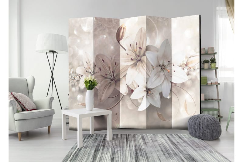 Tilanjakaja Diamond Lilies 225x172 - Artgeist sp. z o. o. - Sisustustuotteet - Tilanjakaja & sermi