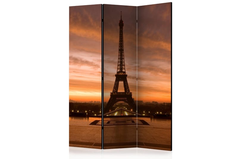 Tilanjakaja Eiffel tower at dawn 135x172 - Artgeist sp. z o. o. - Sisustustuotteet - Tilanjakaja & sermi