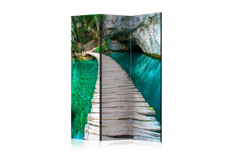 Tilanjakaja Emerald Lake 135x172 - Artgeist sp. z o. o. - Sisustustuotteet - Tilanjakaja & sermi