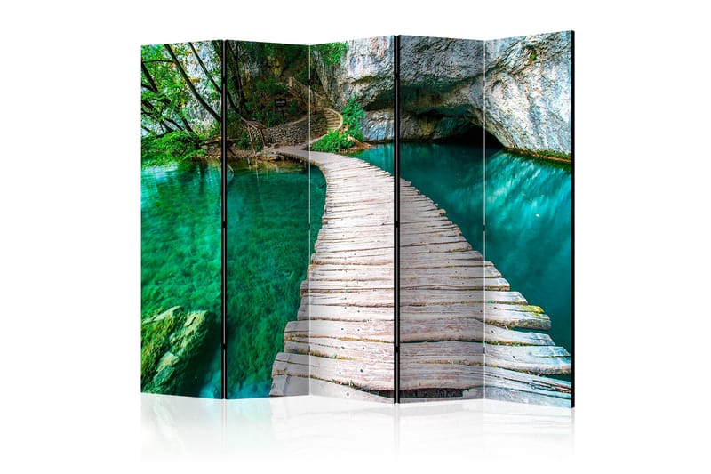 Tilanjakaja Emerald Lake 225x172 - Artgeist sp. z o. o. - Sisustustuotteet - Tilanjakaja & sermi
