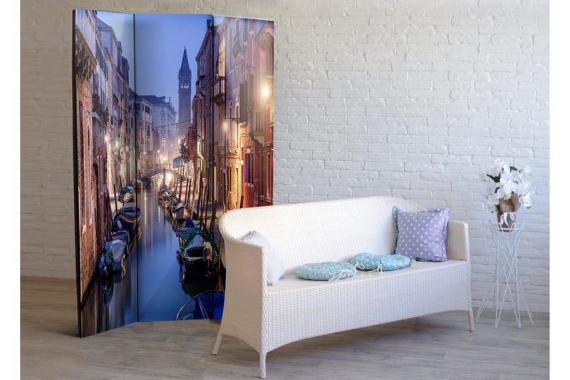 Tilanjakaja Evening In Venice 135x172 - Artgeist sp. z o. o. - Sisustustuotteet - Tilanjakaja & sermi