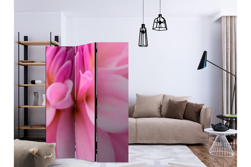 Tilanjakaja Flower Petals - Dahlia - Artgeist sp. z o. o. - Sisustustuotteet - Tilanjakaja & sermi
