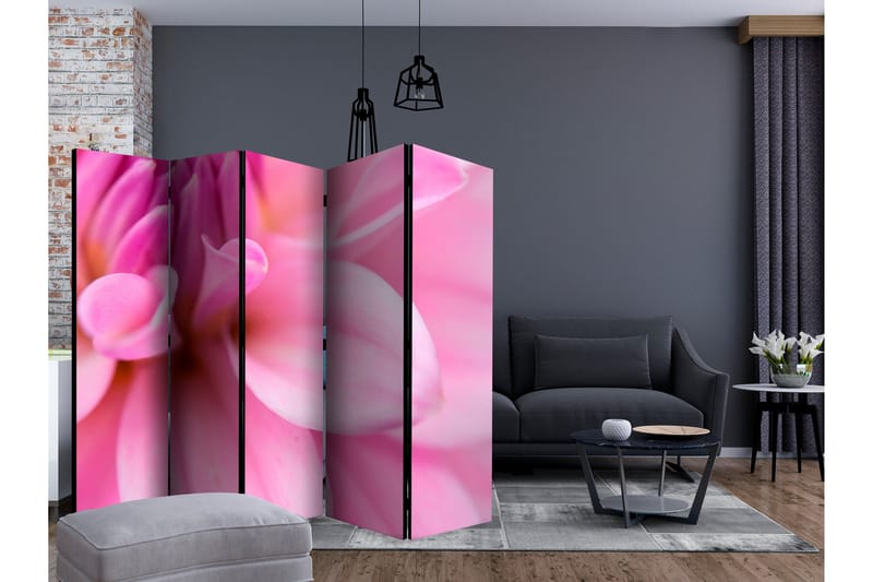 Tilanjakaja Flower Petals - Dahlia II - Artgeist sp. z o. o. - Sisustustuotteet - Tilanjakaja & sermi