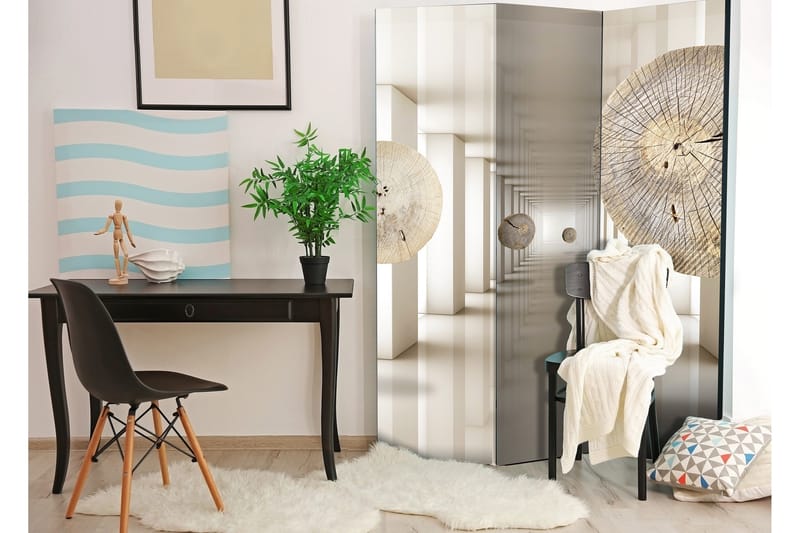 Tilanjakaja Futuristic Forest 135x172 - Artgeist sp. z o. o. - Sisustustuotteet - Tilanjakaja & sermi