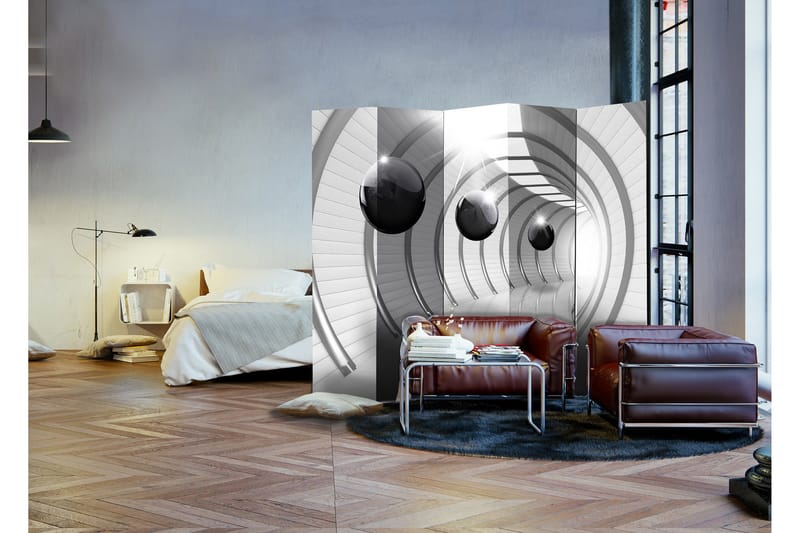 Tilanjakaja Futuristic Tunnel 225x172 - Artgeist sp. z o. o. - Sisustustuotteet - Tilanjakaja & sermi