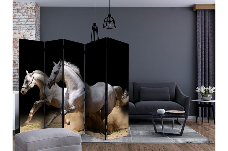 Tilanjakaja Galloping horses on the sand II 225x172 - Artgeist sp. z o. o. - Sisustustuotteet - Tilanjakaja & sermi