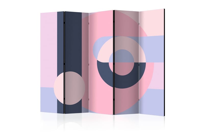 Tilanjakaja Geometric Wreath (Violet) II 225x172, Artgeist sp. z o. o.