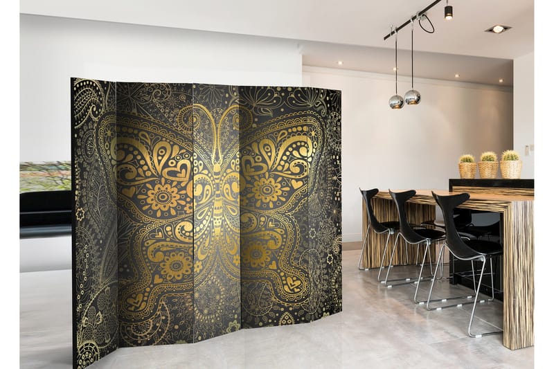 Tilanjakaja Golden Butterfly 225x172 - Artgeist sp. z o. o. - Sisustustuotteet - Tilanjakaja & sermi