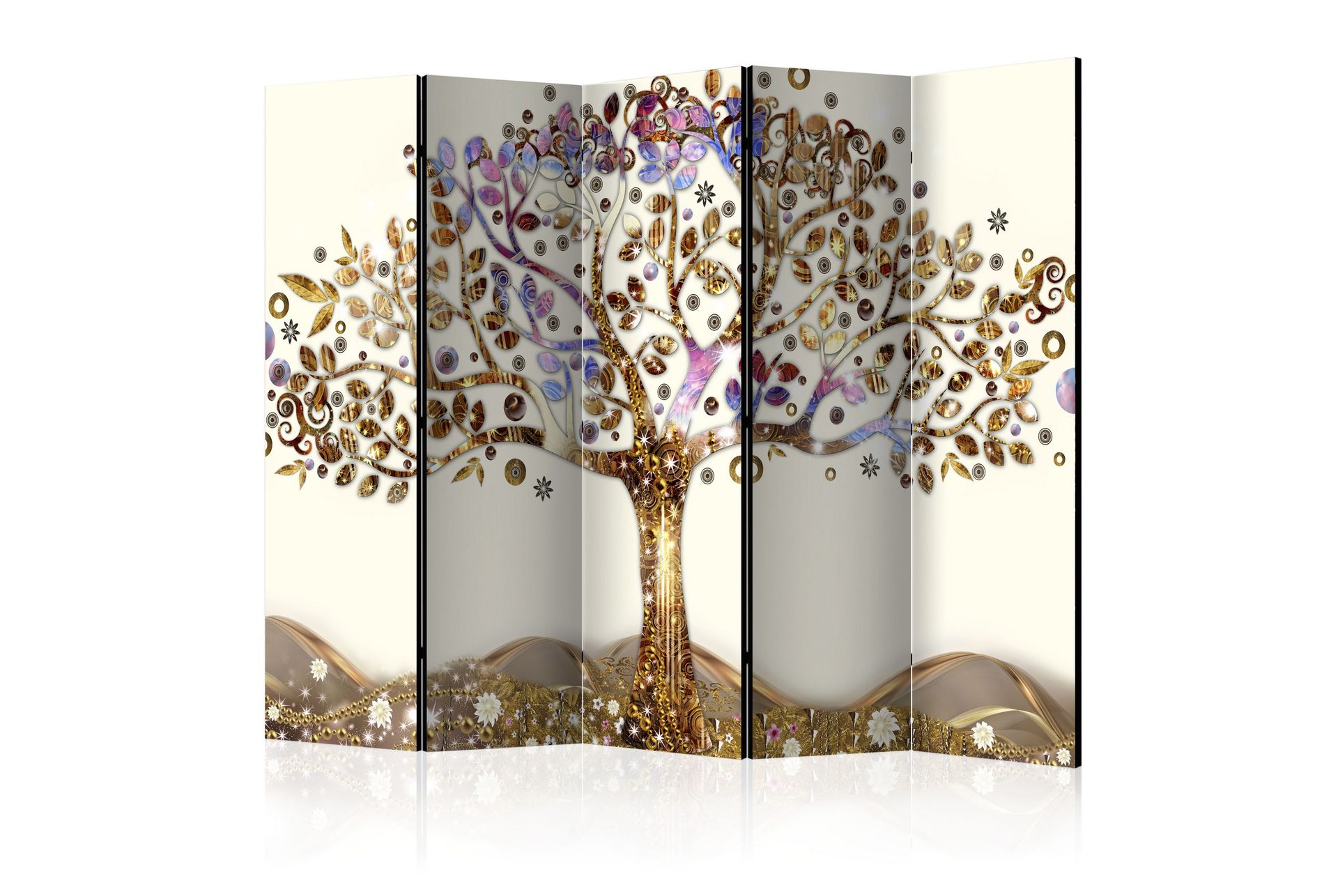 Tilanjakaja Golden Tree 225x172 - Artgeist sp. z o. o. - Sisustustuotteet - Tilanjakaja & sermi