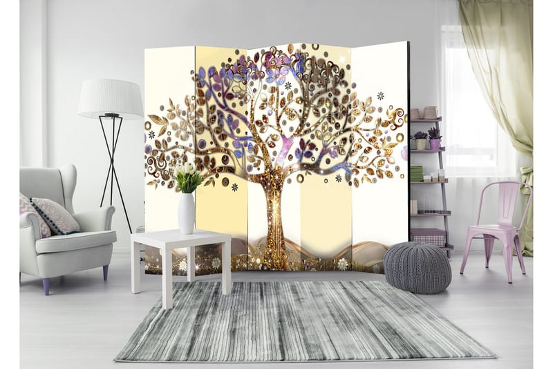 Tilanjakaja Golden Tree 225x172 - Artgeist sp. z o. o. - Sisustustuotteet - Tilanjakaja & sermi