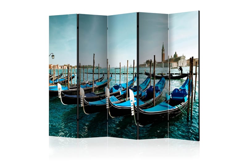 Tilanjakaja Gondolas on the Grand Canal, Venice II - Artgeist sp. z o. o. - Sisustustuotteet - Tilanjakaja & sermi
