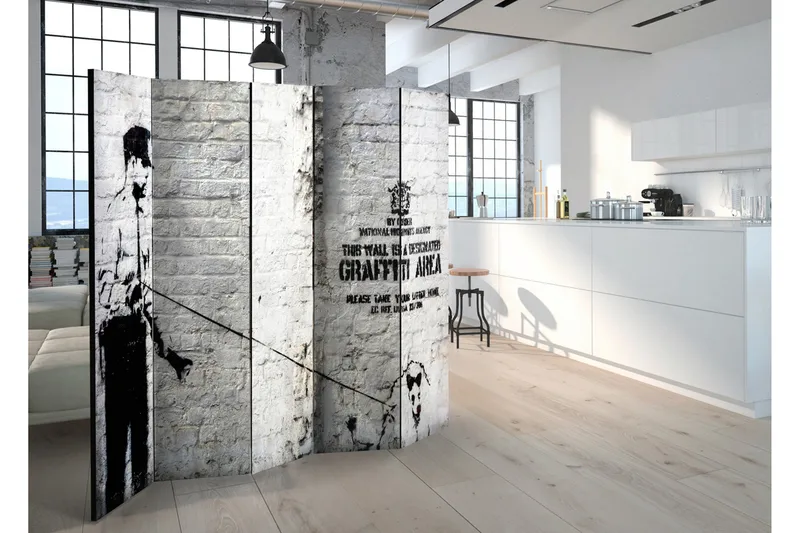 Tilanjakaja Graffiti Area 225x172 - Artgeist sp. z o. o. - Sisustustuotteet - Tilanjakaja & sermi
