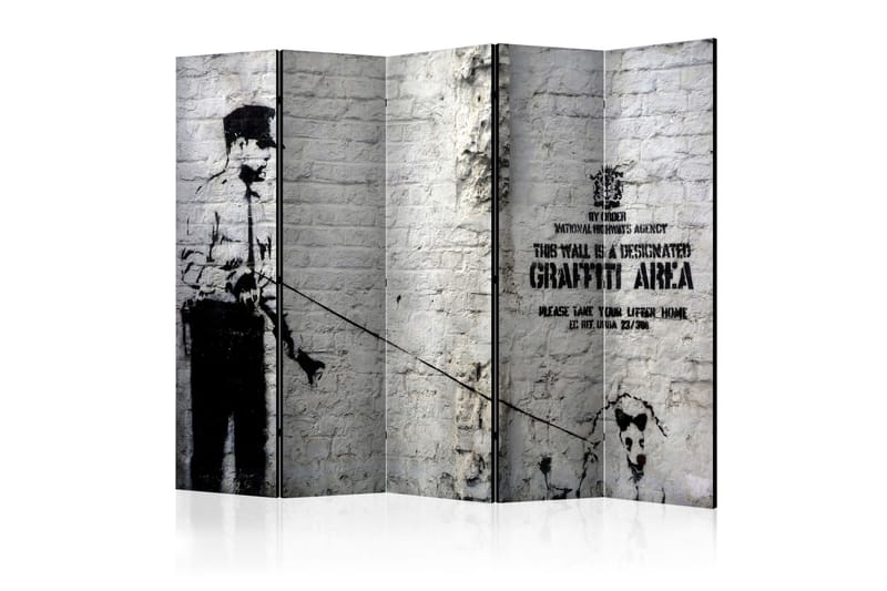 Tilanjakaja Graffiti Area 225x172 - Artgeist sp. z o. o. - Sisustustuotteet - Tilanjakaja & sermi