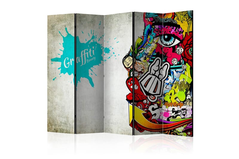 Tilanjakaja Graffiti beauty II 225x172, Artgeist sp. z o. o.