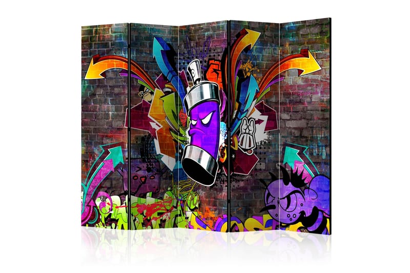 Tilanjakaja Graffiti: Colourful Attack II 225x172, Artgeist sp. z o. o.