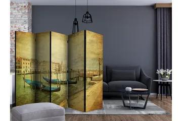 Tilanjakaja Grand Canal, Venice (Vintage) II 225x172 - Artgeist sp. z o. o. - Sisustustuotteet - Tilanjakaja & sermi