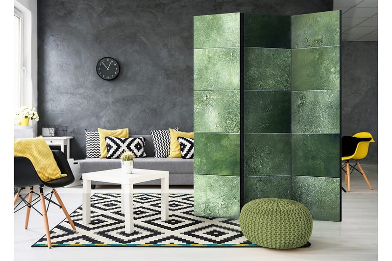 Tilanjakaja Green Puzzle 135x172 - Artgeist sp. z o. o. - Sisustustuotteet - Tilanjakaja & sermi