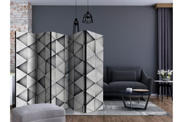 Tilanjakaja Grey Triangles II 225x172 - Artgeist sp. z o. o. - Sisustustuotteet - Tilanjakaja & sermi