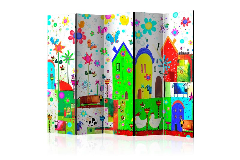 Tilanjakaja Happy Farm 225x172 - Artgeist sp. z o. o. - Sisustustuotteet - Tilanjakaja & sermi