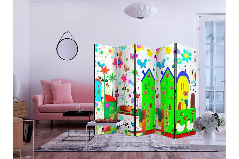 Tilanjakaja Happy Farm 225x172 - Artgeist sp. z o. o. - Sisustustuotteet - Tilanjakaja & sermi