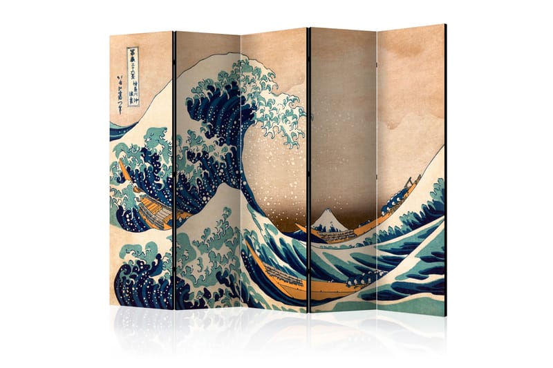 Tilanjakaja Hokusai: The Great Wave off Kanagawa II 225x172 - Artgeist sp. z o. o. - Tilanjakaja & sermi - Taittuva sermi