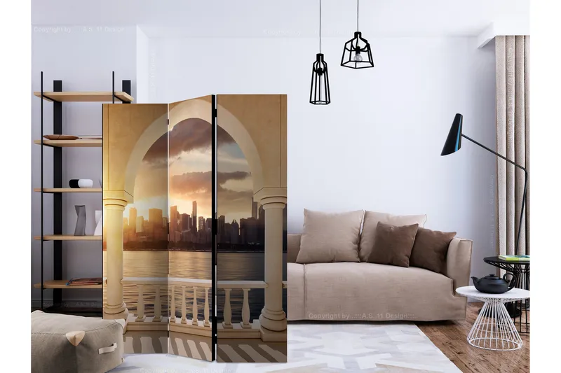 Tilanjakaja Kadira 135x172 - Artgeist sp. z o. o. - Sisustustuotteet - Tilanjakaja & sermi