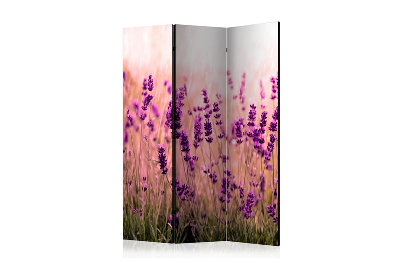 Tilanjakaja Lavender In The Rain 135x172 - Artgeist sp. z o. o. - Sisustustuotteet - Tilanjakaja & sermi