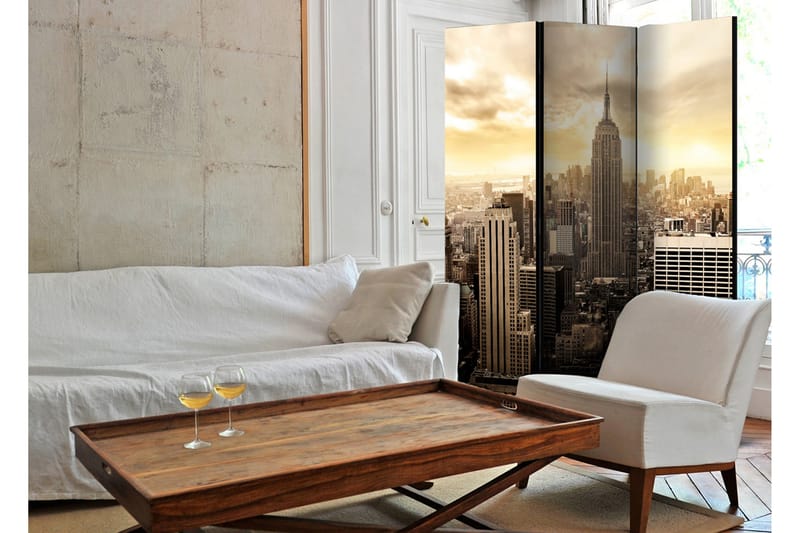 Tilanjakaja Light Of New York 135x172 - Artgeist sp. z o. o. - Sisustustuotteet - Tilanjakaja & sermi