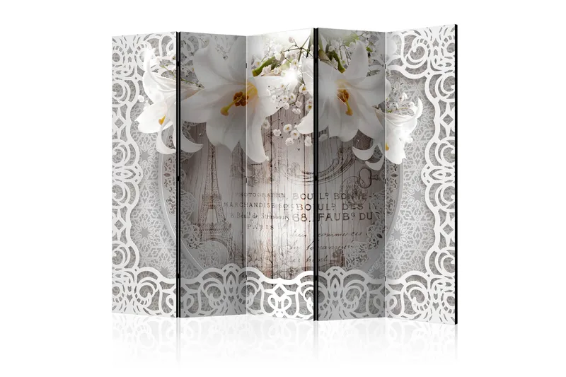 Tilanjakaja Lilies and Quilted Background II, Artgeist sp. z o. o.