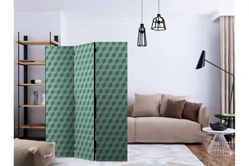 Tilanjakaja Monochromatic Cubes - Artgeist sp. z o. o. - Sisustustuotteet - Tilanjakaja & sermi